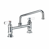 Faucet Center Deck Mounted Base with Swing Nozzle