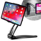 CTA Digital 2-in-1 Kitchen Mount Stand for 7-13 Inch Tablets/iPad (2017)/iPad Pro 9.7, 10.5, 12.9/Surface Pro/IPad mini