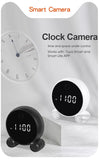 Baugger Clock Camera,Smart Clock Camera Multi-function WiFi Clock Camera with 1080P Resolution Two-way Audio Motion Detection IR