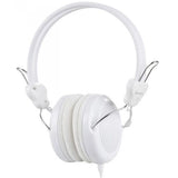 W5 Manno headphones with in-line microphone and single operation button 40mm speaker soft earmuffs and adjustable head beam
