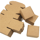 Kraft Paper Box Brown Corrugated Carton with Rope Handle  170 x 140 x 100mm (10Pc Pack)