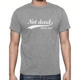 Not Dead Since 1957 60th Birthday  - Casual 160Gsm Round Neck T Shirts - SnapZapp