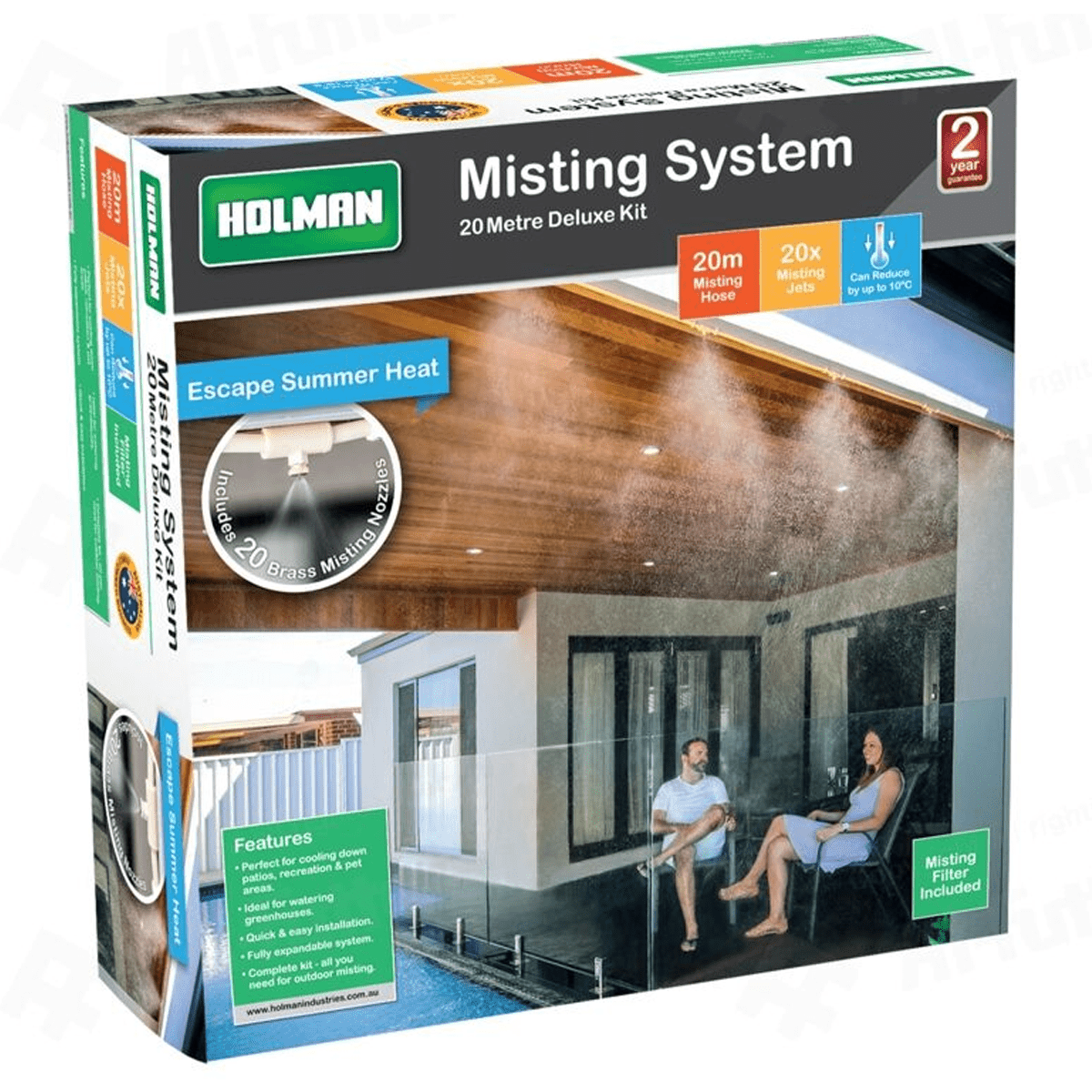 Misting System Deluxe Kit (20 m) - Holman