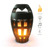Bluetooth Speaker Portable Wireless Bluetooth Loudspeaker with LED Flame Light