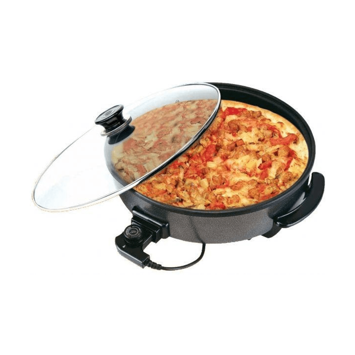 BM Satellite Pizza Maker - BM-102, Black - SquareDubai