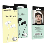 Borofone Bm26 Anti-Winding Universal Earphones With Mic