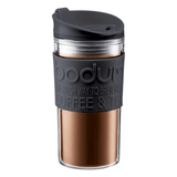 Bodum Double Wall Vacuum Travel Mug, Black