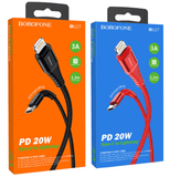 Borofone Bu27 Cool Victory Pd Charging Data Cable For Lightning