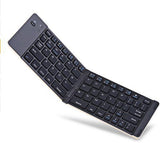 F66 Foldable Aluminum Alloy Stent Bluetooth keyboard Support Android Windows ISO