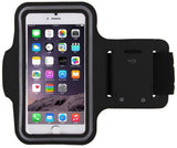Black Sports Running Jogging Gym Armband Arm Band Case Cover Holder for iPhone 6/iPhone 6S 4.7 - SquareDubai