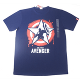 Captain America  Men's T-shirt Short Sleeves 100 % Cotton  Bio wash - Marvel