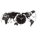 World Map Wall Clock (1 Clock )