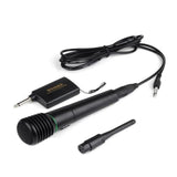Portable Handheld Unidirectional Dynamic Microphone With Receiver For Stage Karaoke Studio
