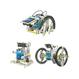 Creative DIY Assemble 14 In 1 Educational Solar Power Transformers Robot Kit Toy - SquareDubai