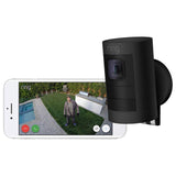 Ring - Stick Up HD Security Camera With Battery - Black