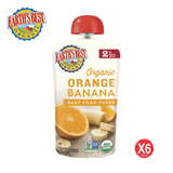 Orange Banana Baby Food Puree (6x113g) - Earth's Best Organic