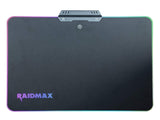 Raidmax Blazepad RGB Mouse Pad with Optimized Surface, Non-Slip Grips, and 9 RGB/LED Presets