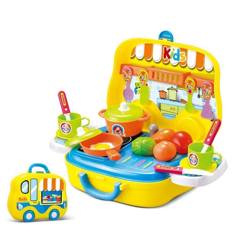 Little Angel - Kids Toys Kitchen & Cooking Food Set - SnapZapp