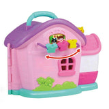 Hola - Baby Toys Dollhouse Furniture Set - Pink - SnapZapp