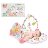 Goodway - Baby's Toy Kick and Play Piano Gym - Pink