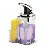simplehuman Square Push Soap Pump With Caddy - SnapZapp