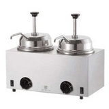 Server Twin Topping Warmer with pump 2.8L