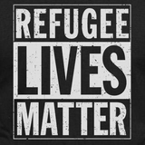 Refugee Lives Matter  - Casual 160Gsm Round Neck T Shirts - SnapZapp