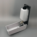 Manual Wall Mounted 400 ml Plastic Sanitizer / Soap Dispenser