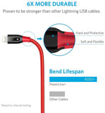 Anker iPhone Charging Cable  6ft / 1.8m - SquareDubai