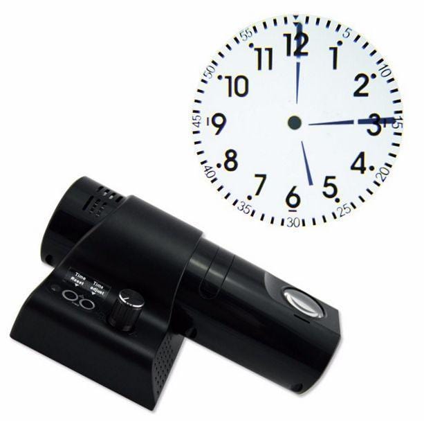 Remote Control Projection Wall Clock Rome Numeral Style Distance Led Display