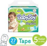 Babyjoy Diapers, Value Pack Junior Size 5 Count 27
