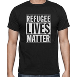 Refugee Lives Matter  - Casual 160Gsm Round Neck T Shirts
