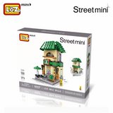 LOZ Building Block Coffee Shop Mini Handmade Kit