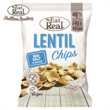 Eat Real - Sea Salt Lentil Chips (6x113g)