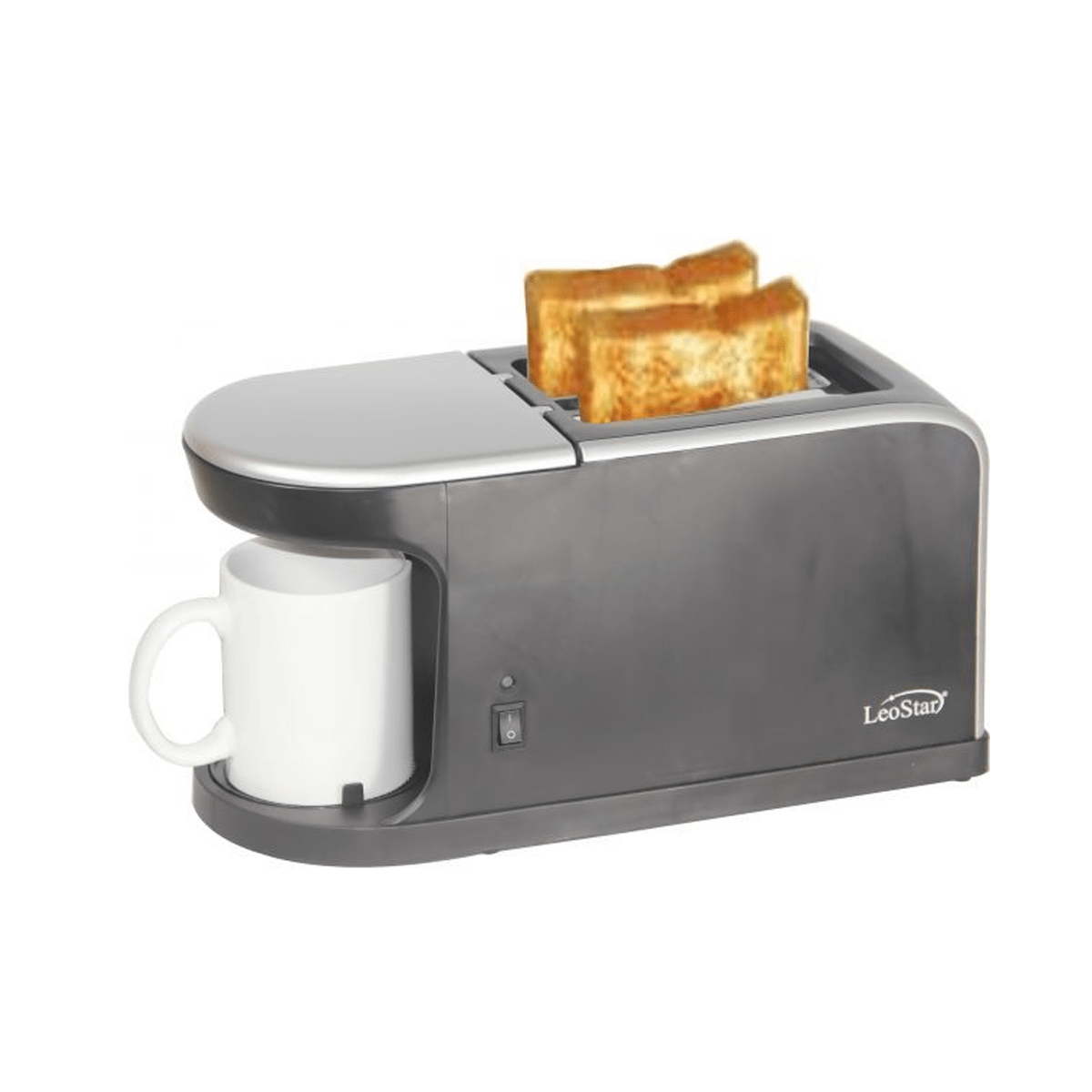 Leostar Morning Combo Toaster & Coffee Maker with mug
