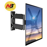 Full Motion TV Wall Mount for Most 32-47 Inches LED LCD Computer Monitors and TVs -NB