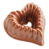 Nordic Ware Elegant Heart Copper Bundt Pan
