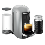 Nespresso - Vertuo Plus Coffee Machine & Aero Black, Black Deluxe, GCB2-BU-WH