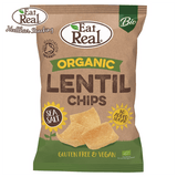 Eat Real - Organic Lentil Chips Sea Salt (6x100g)