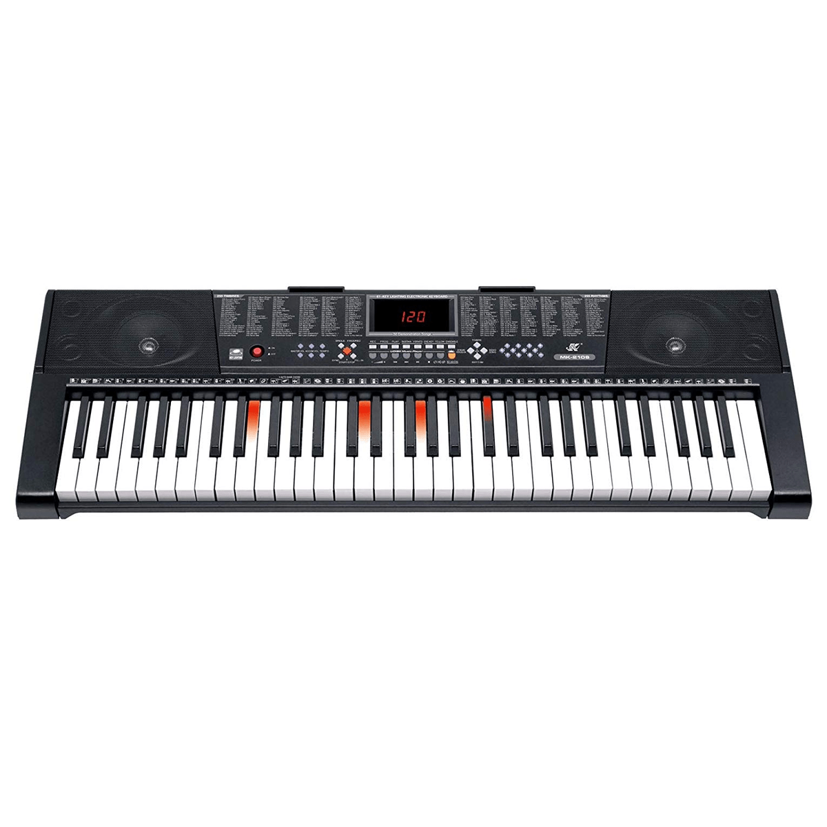 61-Key Lighting Piano Keyboard - MK - SnapZapp