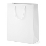 Matte Laminated  Paper Gift Bag Bundle 8"X4"X10" (12 Pcs Pack)