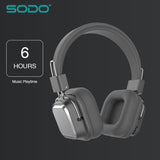 SODO 1003 Wireless Headphone With FM