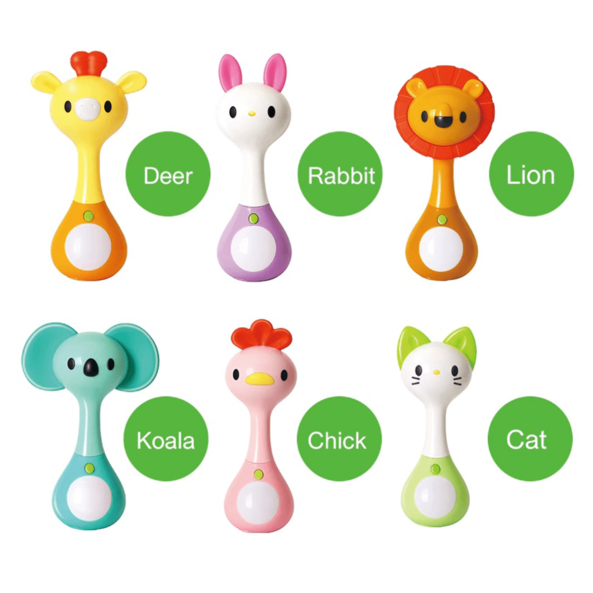 Baby Toys Mini Rattle Deer- HOLA