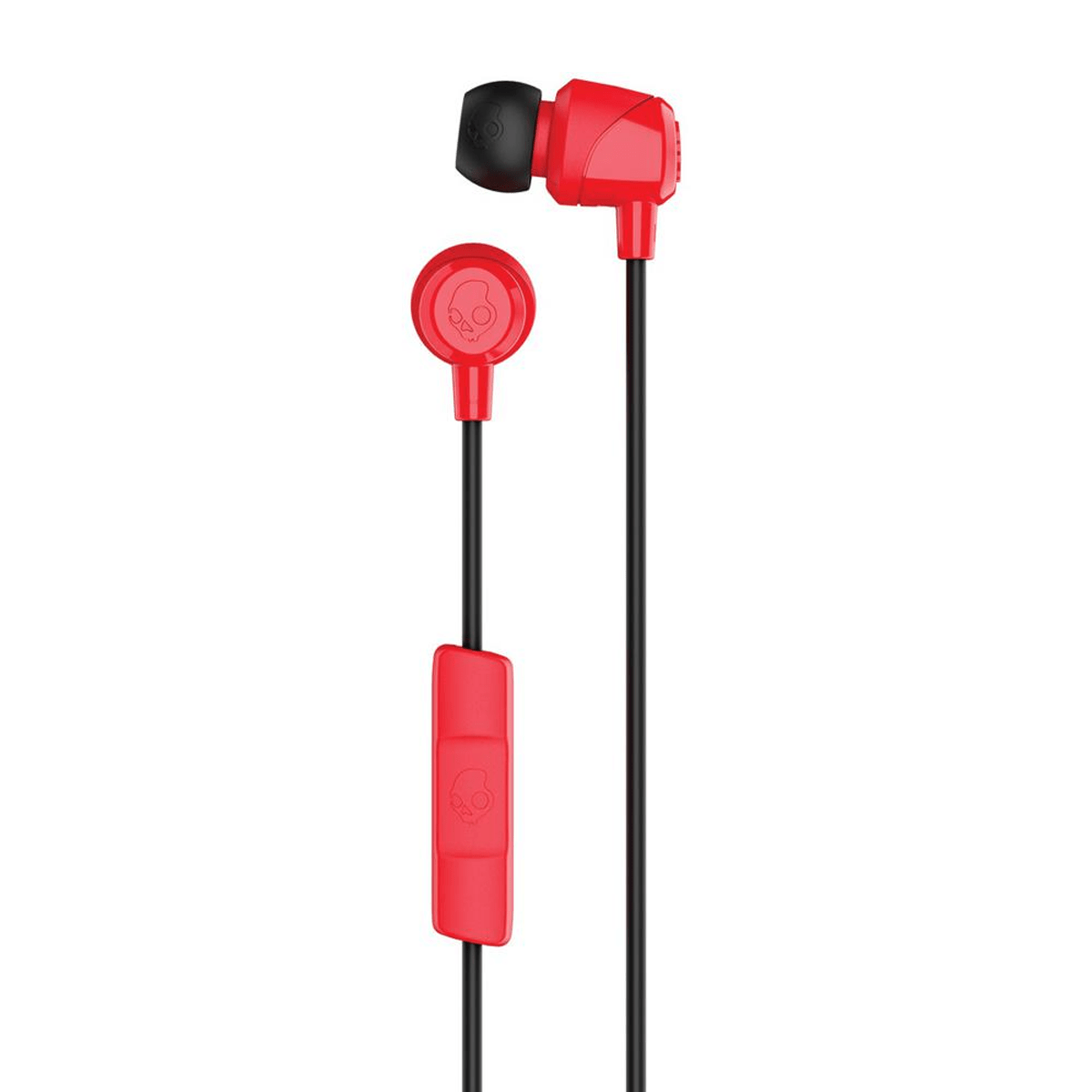 Skullcandy Jib In-Ear Noise-Isolating Earbuds with Microphone - Red