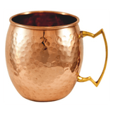 SQUARE Copper Hammmered Mule Mug