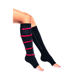 Zip Sox Compression Socks by BulbHead - Pair, L/XL  &  /S/M