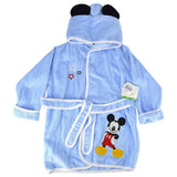 Mickey - Infant Bathrobe - Blue