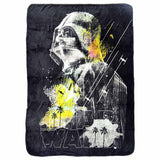 Star Wars - Darth Vader Flannel Blanket - Black