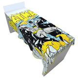 Batman - Flannel Blanket - Yellow