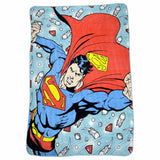 Superman - Flannel Blanket - Blue